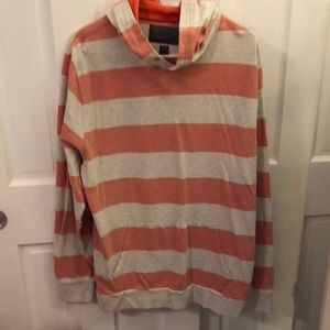 Old navy striped cotton hoodie